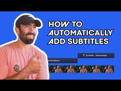 How to quickly add subtitles to your video