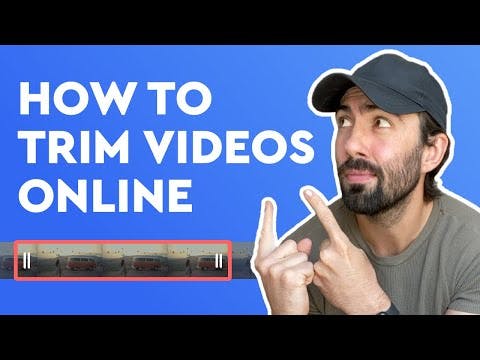 A how-to-video about trimming a video clip