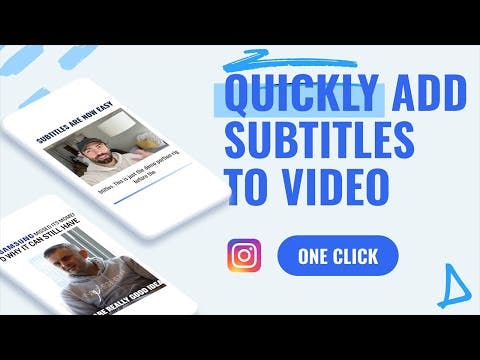 How to quickly add subtitles to your video